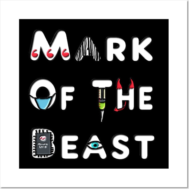 Mark Of The Beast Wall Art by Mark Ewbie